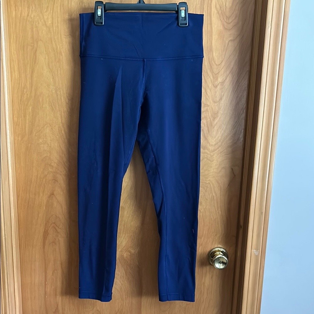 Lululemon Blue High-Waisted Leggings